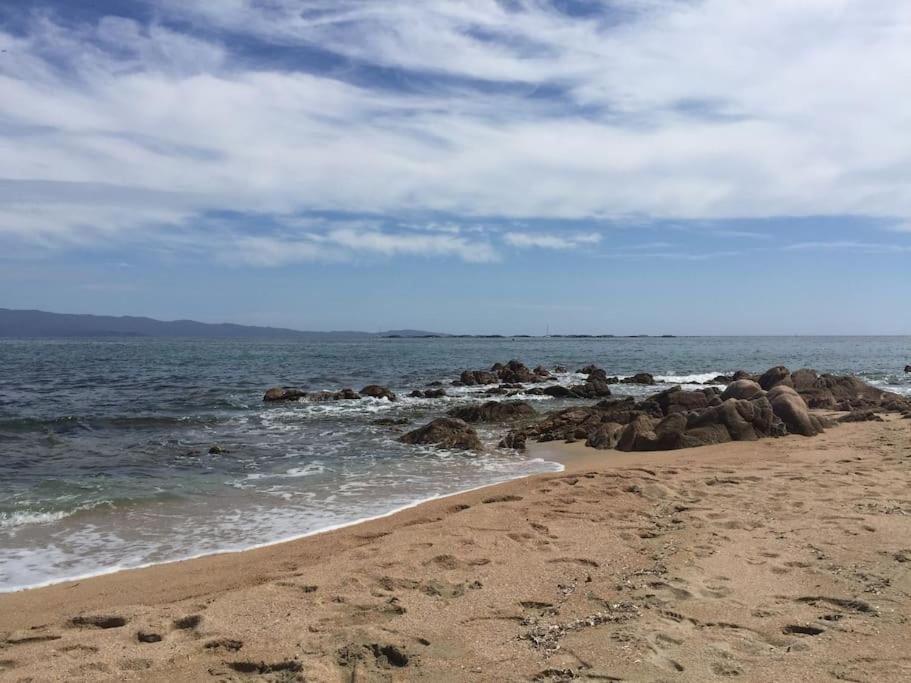 F2 Vue Mer Dans Residence Avec Piscine Αζάτσιο Εξωτερικό φωτογραφία