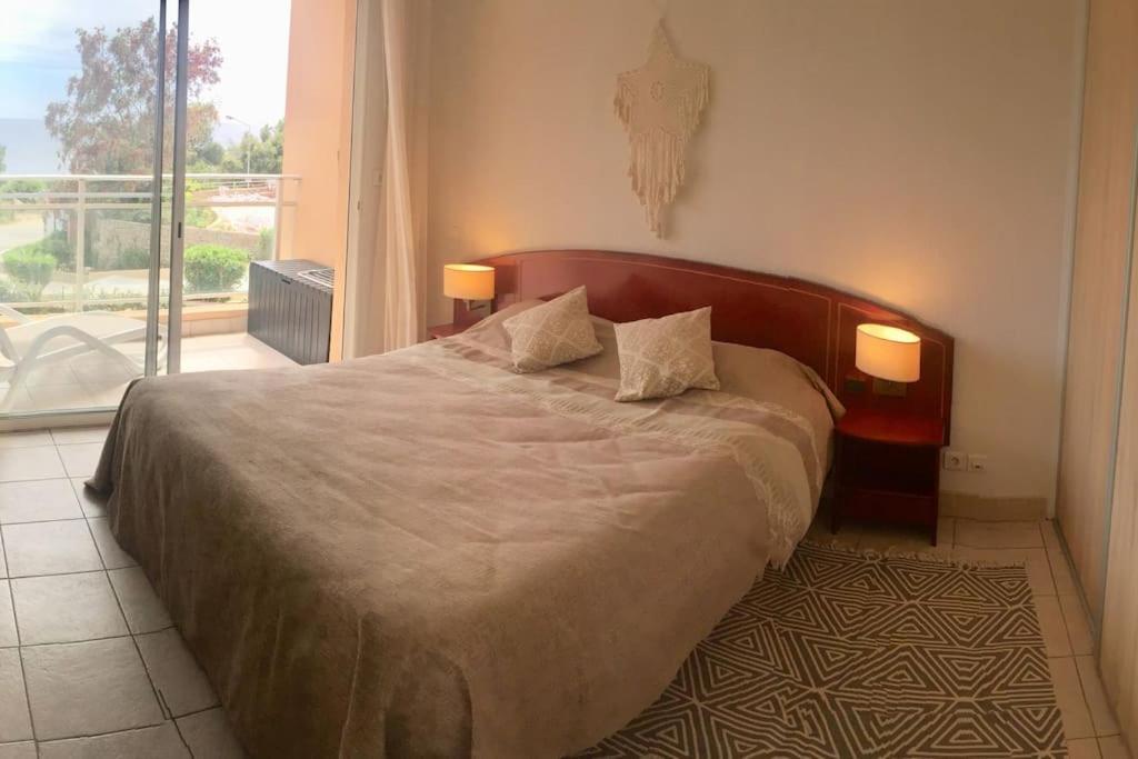 F2 Vue Mer Dans Residence Avec Piscine Αζάτσιο Εξωτερικό φωτογραφία